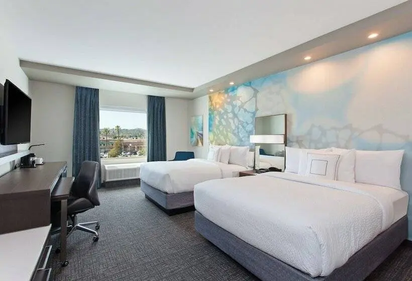 ２ダブルベッドのスタンダードルーム, Courtyard By Marriott San Diego El Cajon
