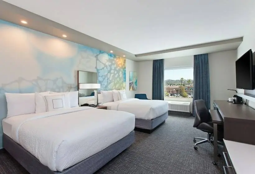 ２ダブルベッドのスタンダードルーム, Courtyard By Marriott San Diego El Cajon