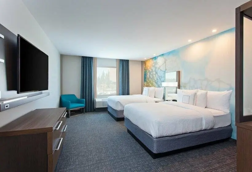 ２ダブルベッドのスタンダードルーム, Courtyard By Marriott San Diego El Cajon