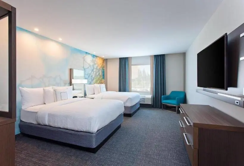 ２ダブルベッドのスタンダードルーム, Courtyard By Marriott San Diego El Cajon