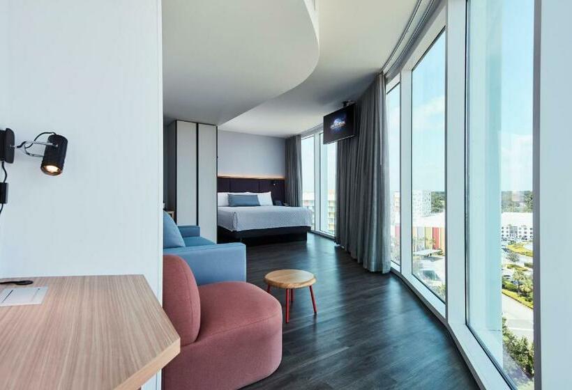 キングサイズベッドのデラックスルーム, Universal S Aventura