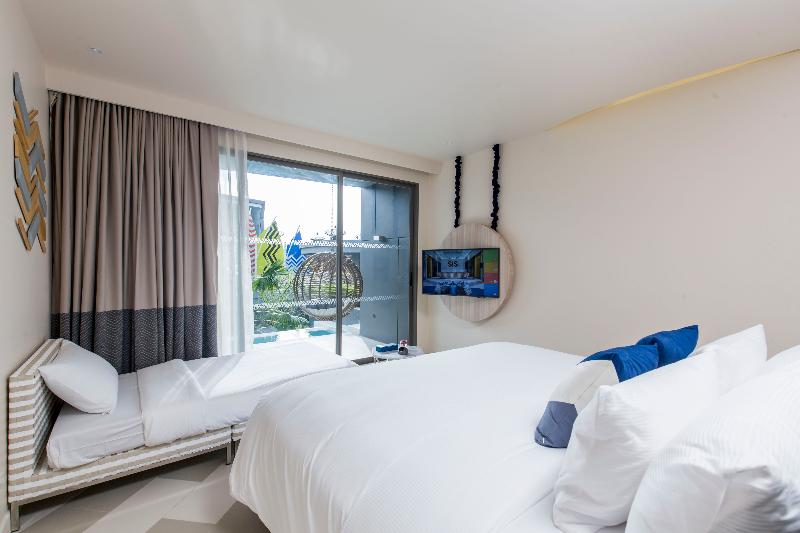 اتاق استاندارد با وان آب گرم, The Sis Kata Resort   Adult Only