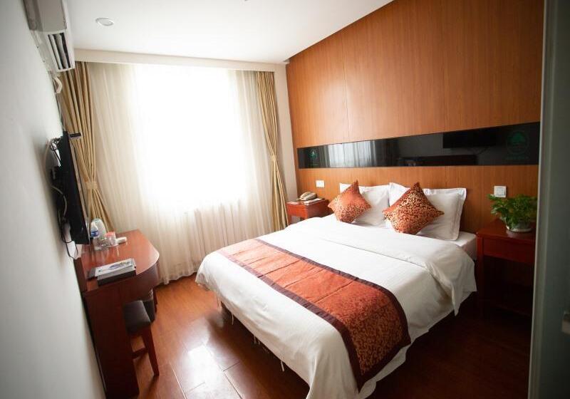 Стандартный Номер Кровать Кинг, Greentree Inn Tianjin Ji County South Yuyang Road Gulou Square Express