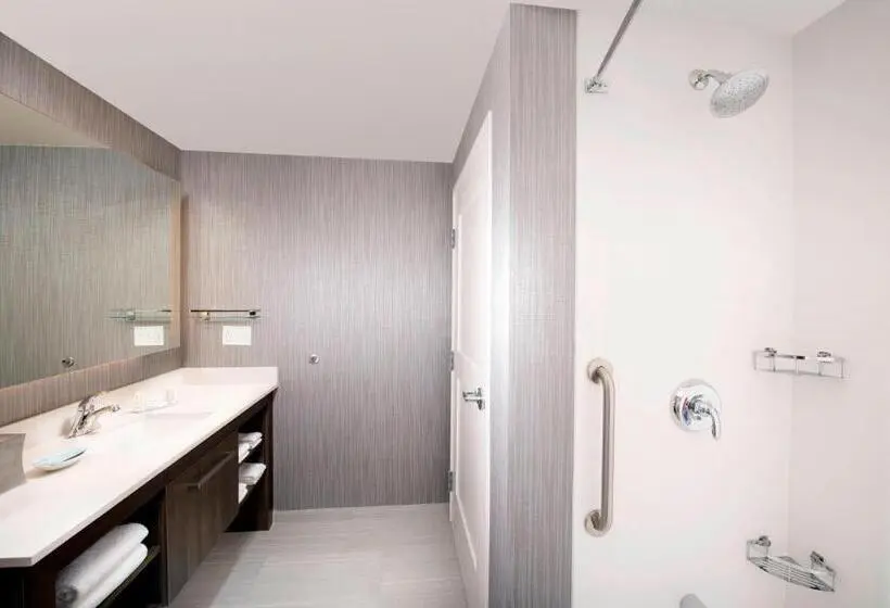 キングサイドベッドのスタンダードワンルーム, Residence Inn By Marriott Baltimore Owings Mills