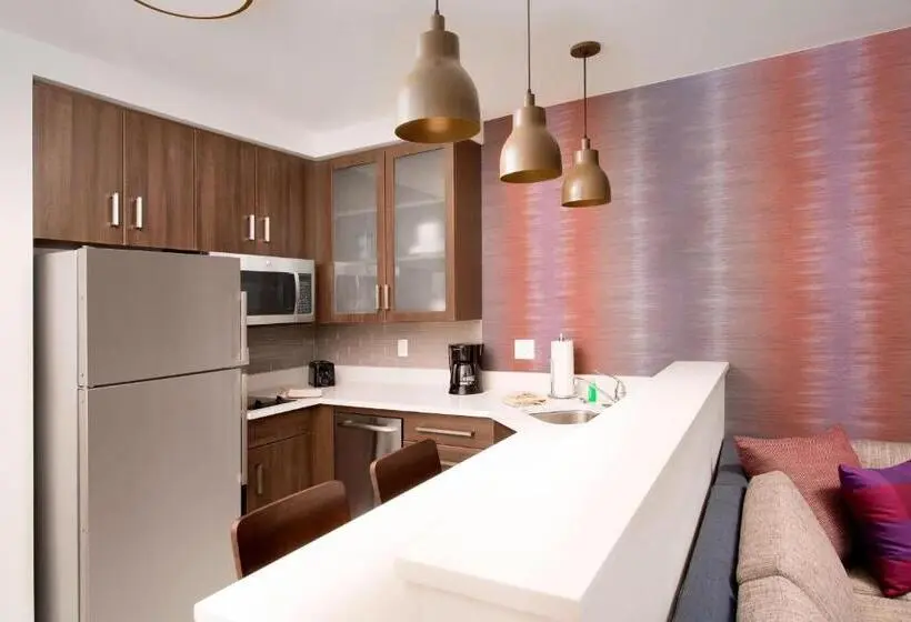 キングサイズベッドのスイートルーム, Residence Inn By Marriott Baltimore Owings Mills