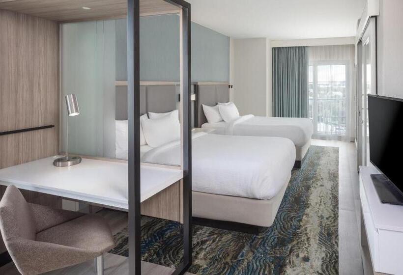Люкс Боковой Вид на Море, Springhill Suites By Marriott New Smyrna Beach