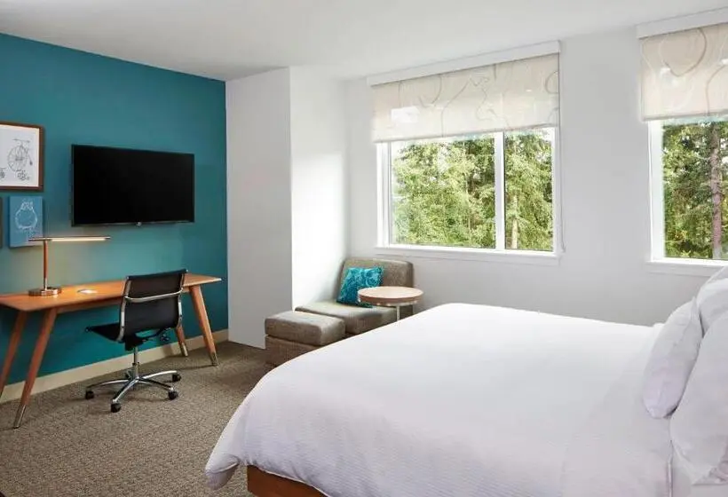 Standard-huone King-vuode, Element Seattle Redmond