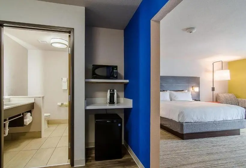 身障者適用キングサイズベッドルーム, Holiday Inn Express & Suites   Atchison, An Ihg