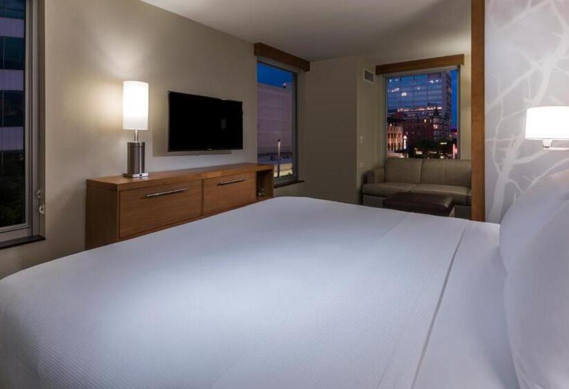 带大床的标准间, Hyatt Place Boise/downtown