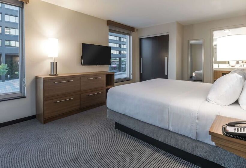 带大床的套房, Hyatt Place Boise/downtown