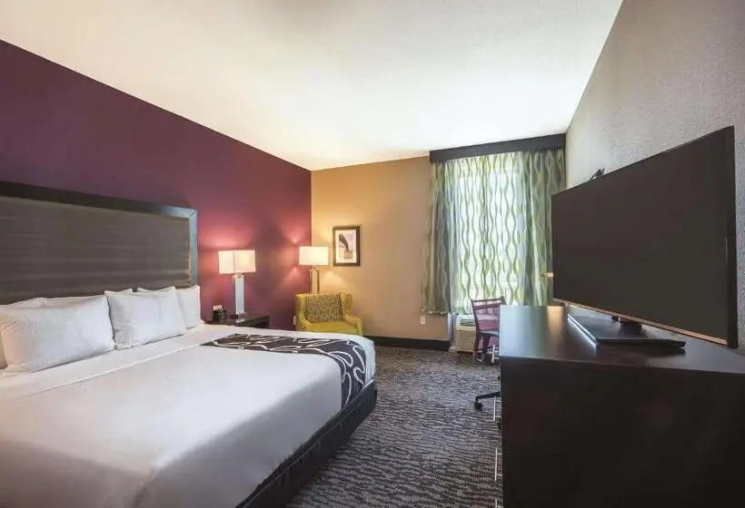 キングサイズベッドのスタンダードルーム, La Quinta Inn & Suites By Wyndham Memphis Downtown