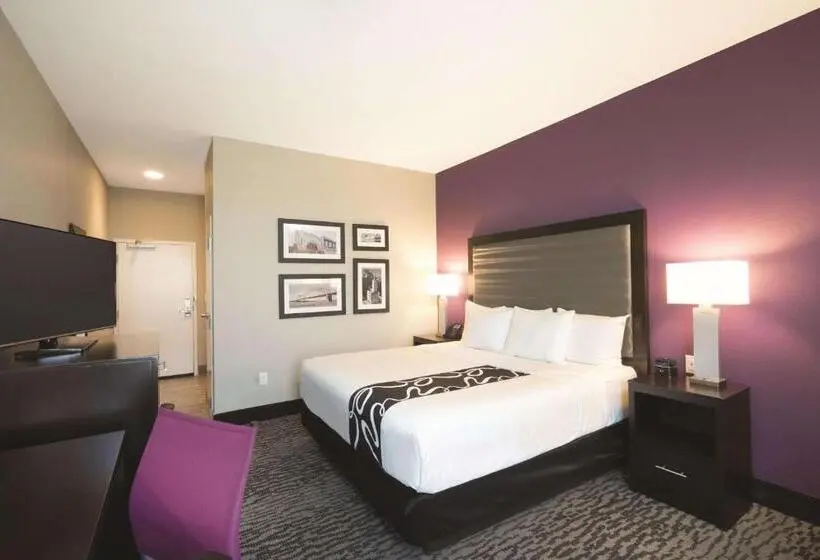 キングサイズベッドのスタンダードルーム, La Quinta Inn & Suites By Wyndham Memphis Downtown