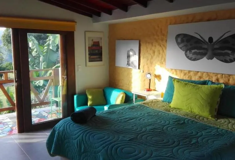 Deluxe-huone Parveke, Coliving La Boira