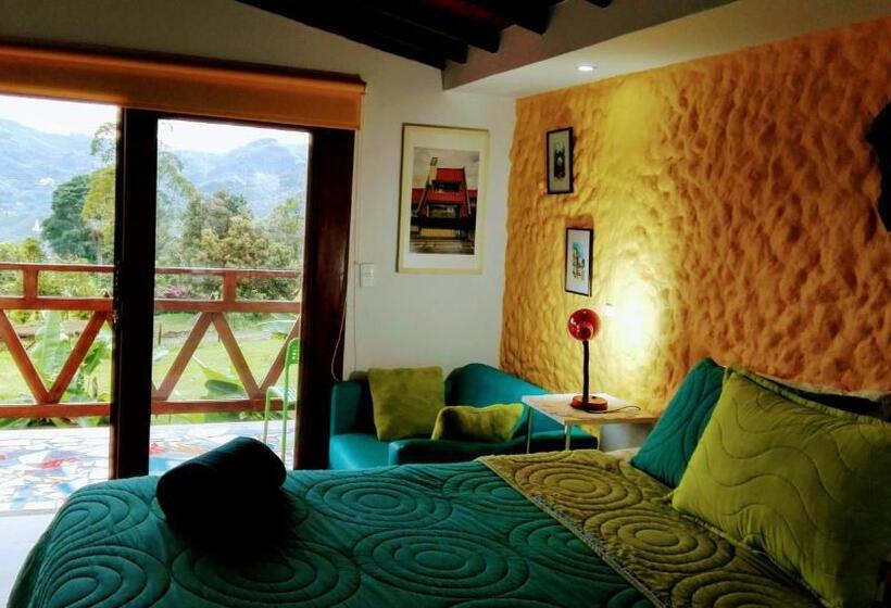 발코니 디럭스 룸, Coliving La Boira