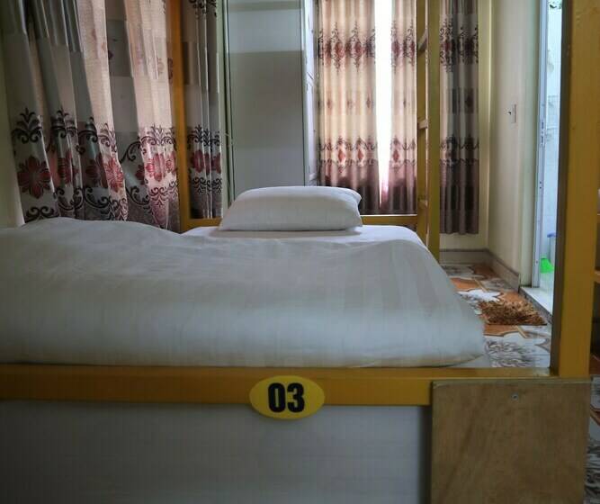 تختخواب در اتاق مشترک, Ha Giang Backpackers Hostel