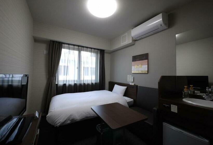 חדר סטנדרד יחיד חדר אמבטיה משותף, Route Inn Miyako