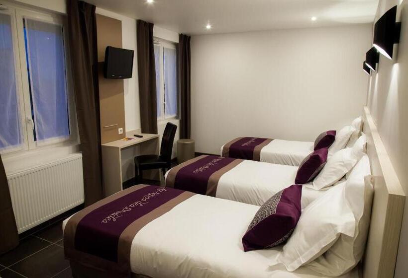 חדר סטנדרט לשלושה, The Originals City, Le Relais Des Carnutes Brezolles Verneuil Sur Avre