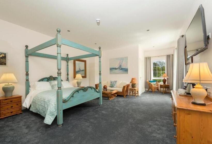 חדר דחוקס עם מיטת קינג, Mill Lodge B&b