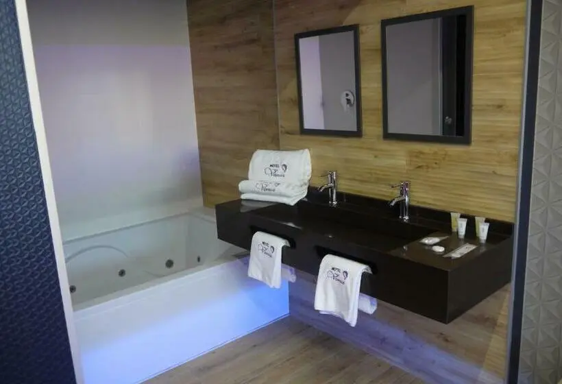 キングサイズベッドのスタンダードルーム, Motel Venus Madrid Norte