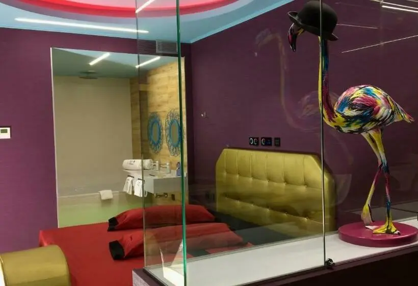 キングサイズベッドのスタンダードルーム, Motel Venus Madrid Norte