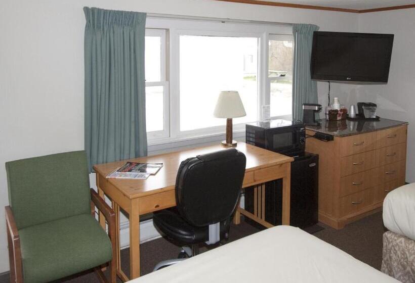 غرفه قياسيه سريرين مزدوجين, The Bluebird Motel Maine