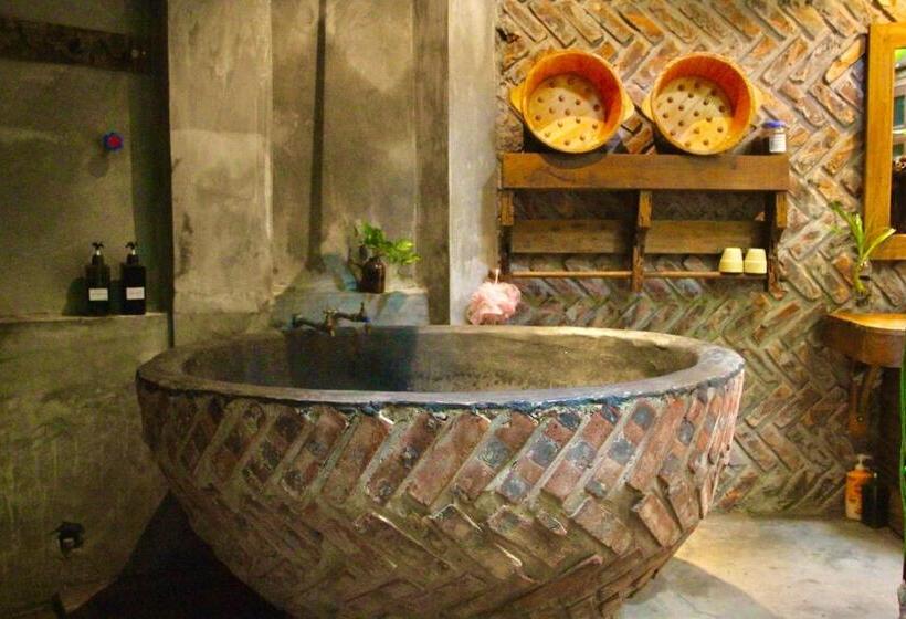 اتاق استاندارد چهارنفره با چشم‌انداز باغ, đoài Homestay đường Lâm