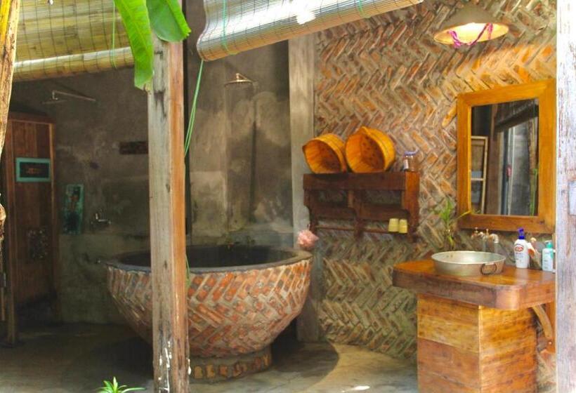 اتاق استاندارد چهارنفره با چشم‌انداز باغ, đoài Homestay đường Lâm