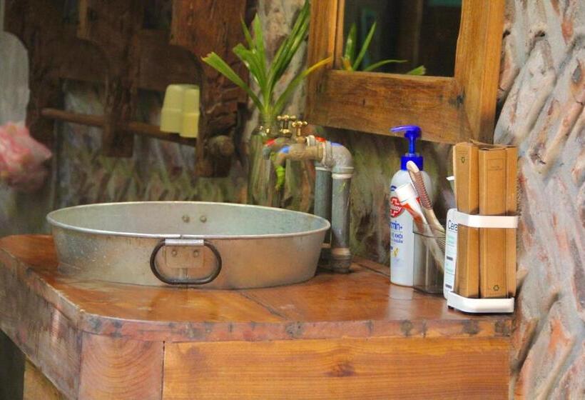 اتاق استاندارد چهارنفره با چشم‌انداز باغ, đoài Homestay đường Lâm