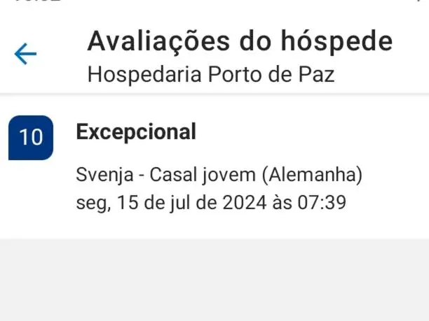 デラックスルーム, Hospedaria Porto De Paz 2