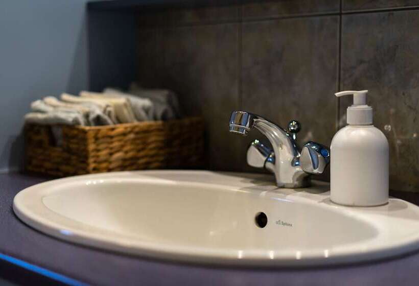 اتاق استاندارد یک تخته با سرویس بهداشتی مشترک, Berg Hostel