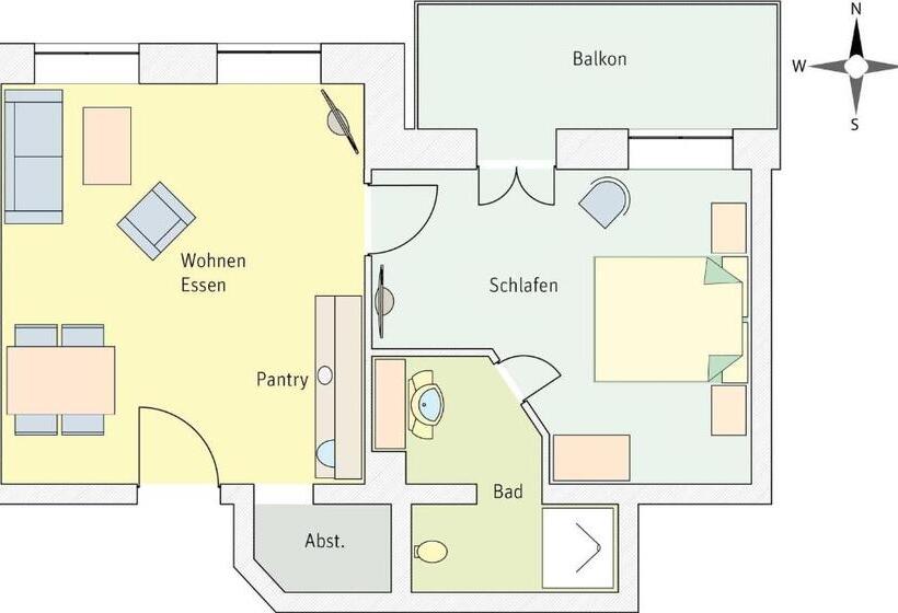 1 Bedroom Apartment Lake View, App Flamingo