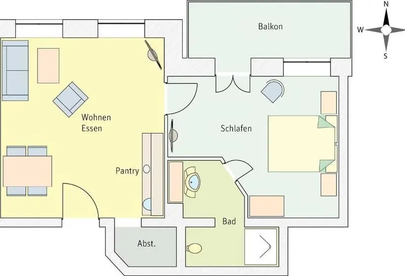 1 Bedroom Apartment Lake View, App Flamingo