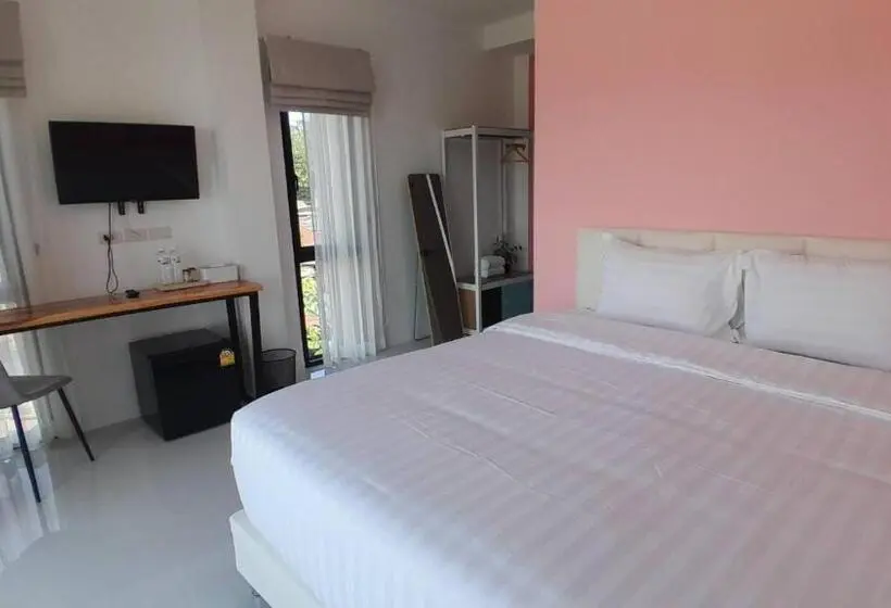 اتاق استاندارد با بالکن, J Boutique Hotel เจ บูทีค โฮเทล
