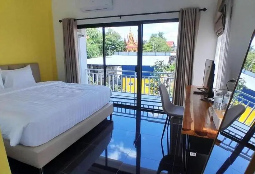 اتاق استاندارد با بالکن, J Boutique Hotel เจ บูทีค โฮเทล