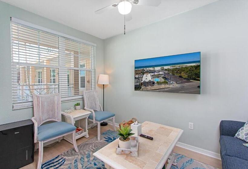 带2个卧室的公寓, Clearwater Beach Suites #106