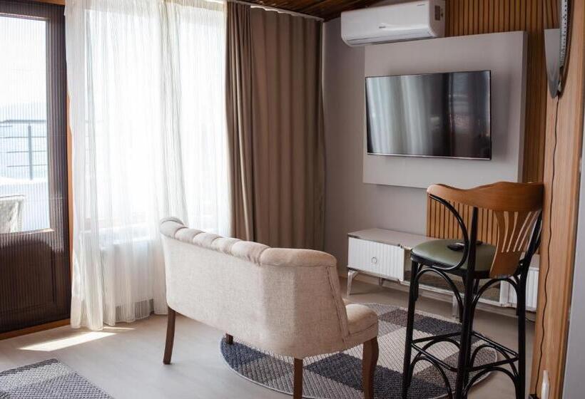 Номер Deluxe Вид на Море с Балконом, Barakat Otelci̇li̇k Diş Ti̇caret Limited şirketi