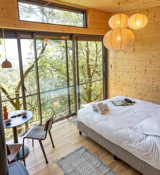 جناح مزود بتراس, Les Coteaux   Laparade