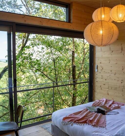 جناح مزود بتراس, Les Coteaux   Laparade