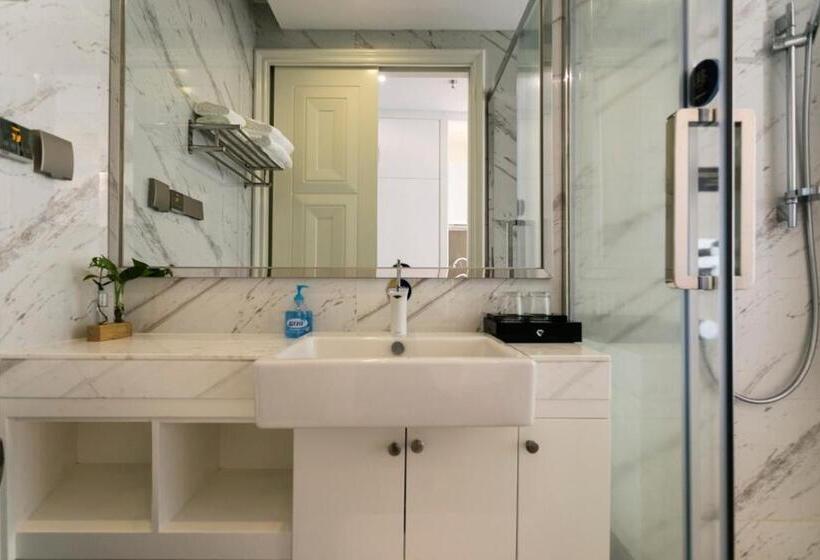 Apartamento 1 Quarto Vista Cidade, Xiamen Ocean View Suite   Xiamen University Twin Towers Branch