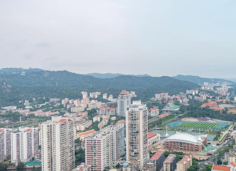 Апартаменты 1 Спальня Вид на Город, Xiamen Ocean View Suite   Xiamen University Twin Towers Branch