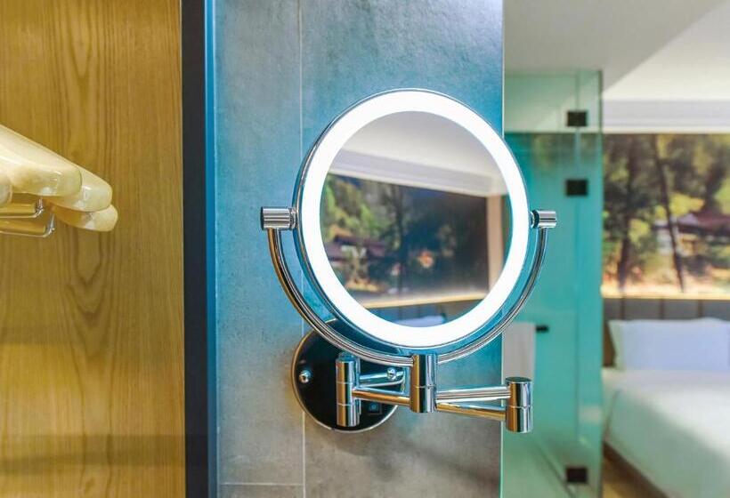 シティビューのスーペリアルーム, 秋果酒店 重庆两江幸福广场店