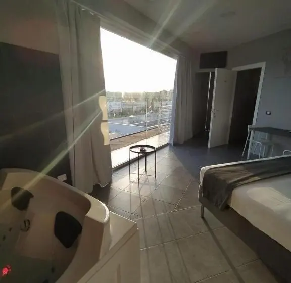 キングサイズベッドのスイートルーム, Living