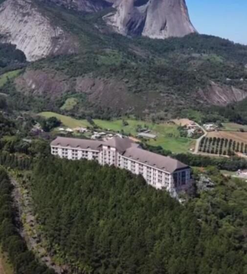 バルコニー付き1ベッドルームアパートメント, Pedra Azul Vista Azul Apart Hotel Frente Para Pedra