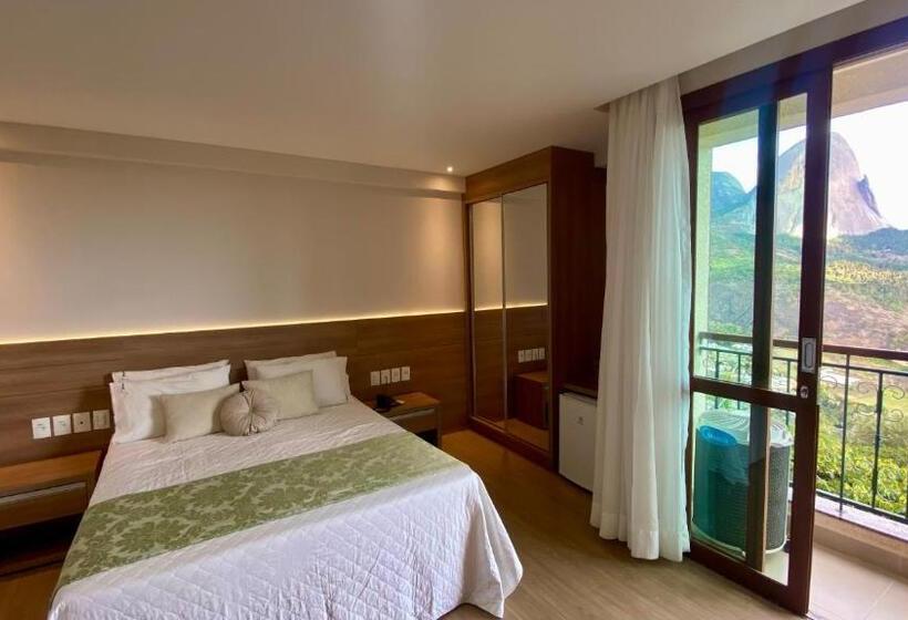 バルコニー付き1ベッドルームアパートメント, Pedra Azul Vista Azul Apart Hotel Frente Para Pedra
