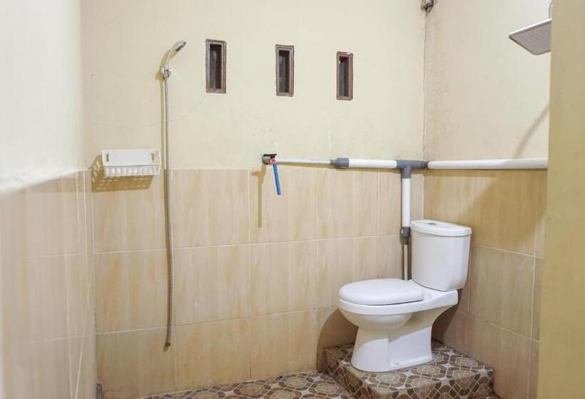 חדר סטנדרט נוף לבריכה, Rinjani Terrace Cottage & Resto