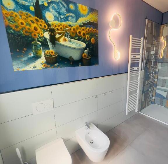 חדר סטנדרט לשלושה עם נוף לגינה, B&b Rifugio Degli Artisti   Themed Rooms