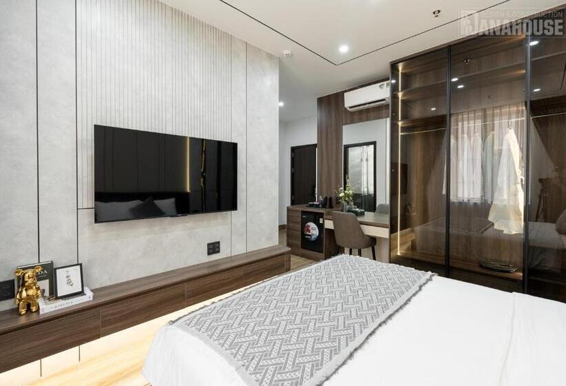 اتاق لوکس با تخت بزرگ, Khách Sạn Trung Trầm