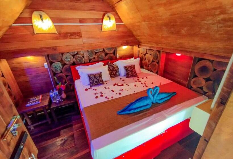 标准房带园景, Banda Eco Villa