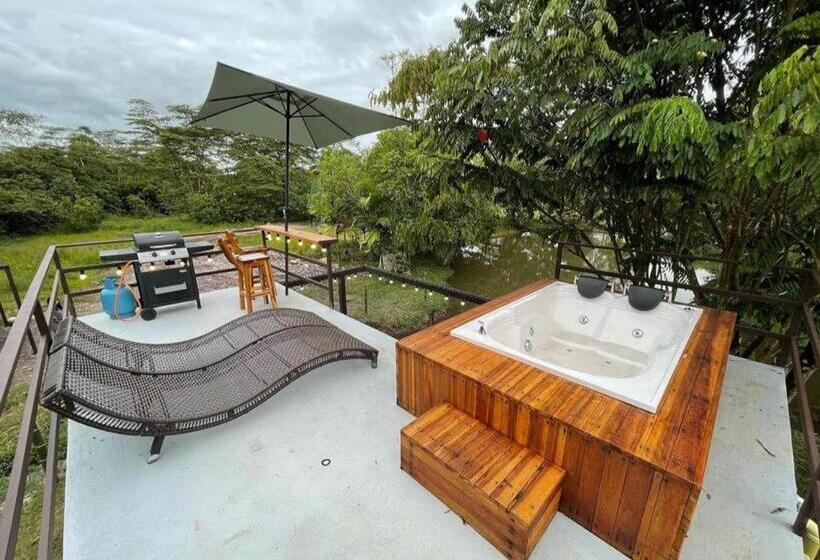 Люкс с Террасой, Glamping Villas Del Llano