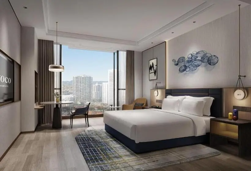 身障者適用キングサイズベッドルーム, Voco Jincheng Danhe, An Ihg